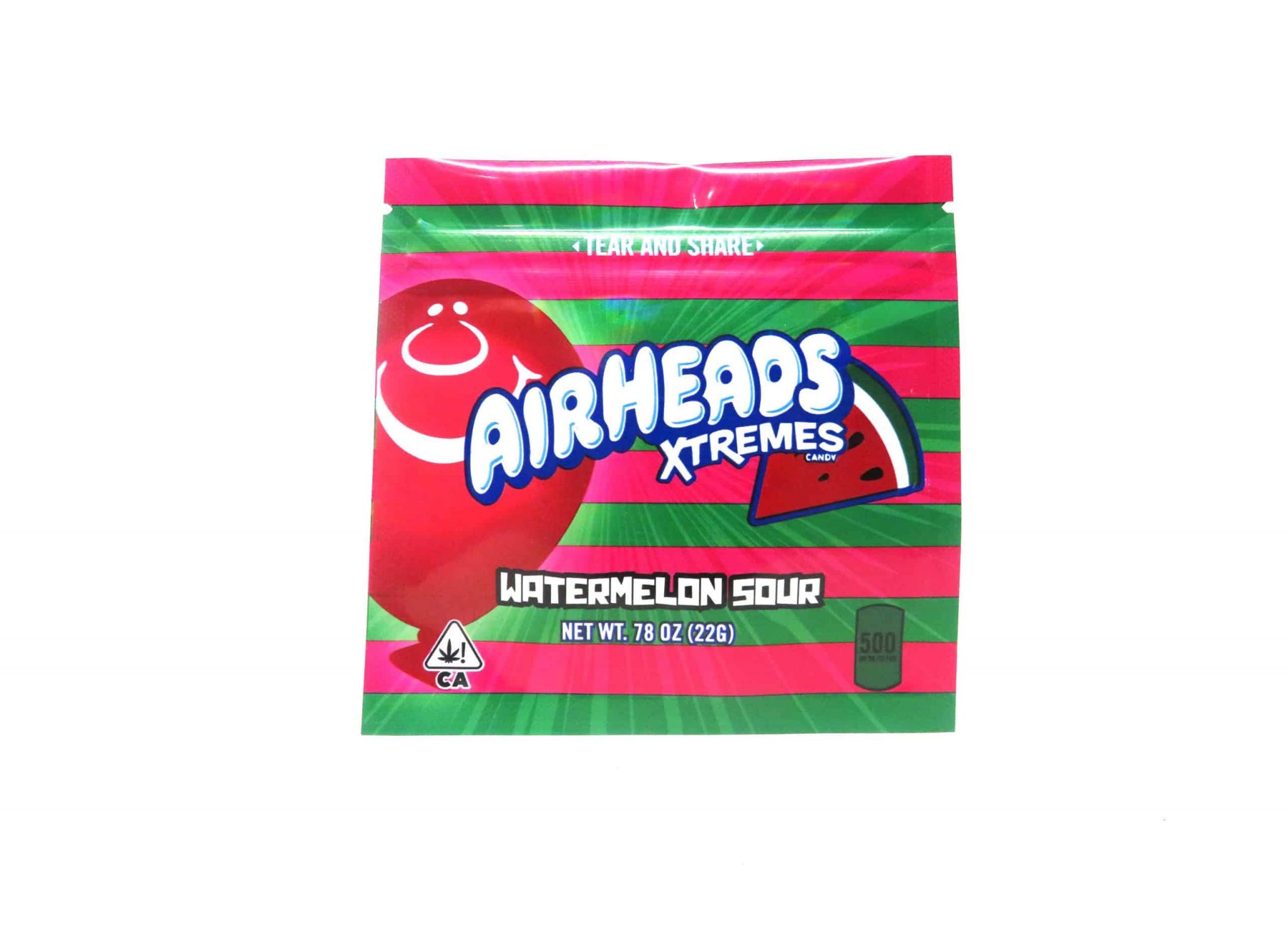 Airheads Xtreme Sour Watermelon Happy Tree Buds Shop Edibles