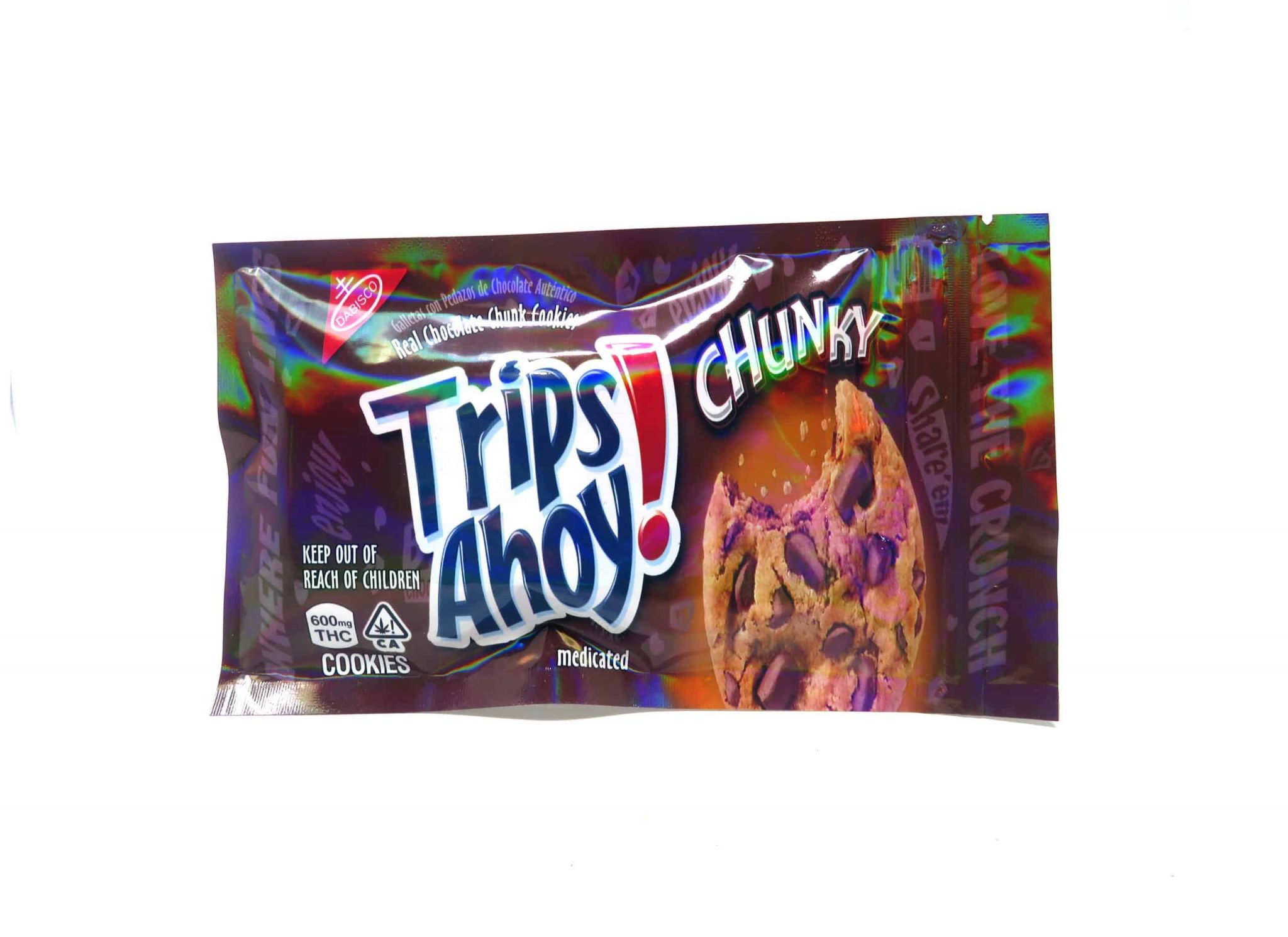 Trips Ahoy Weed Cookies 500mg - Happy Tree Buds: Shop Online