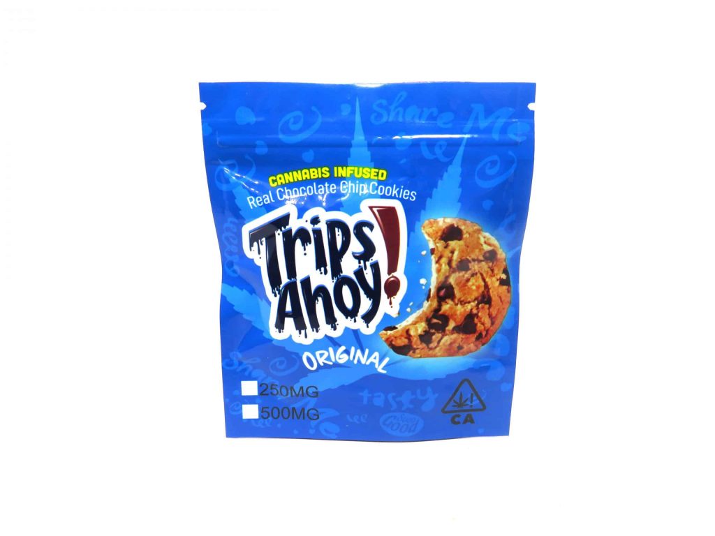 Chocolate Chip Weed Cookie 500mg Happy Tree Buds Shop Online