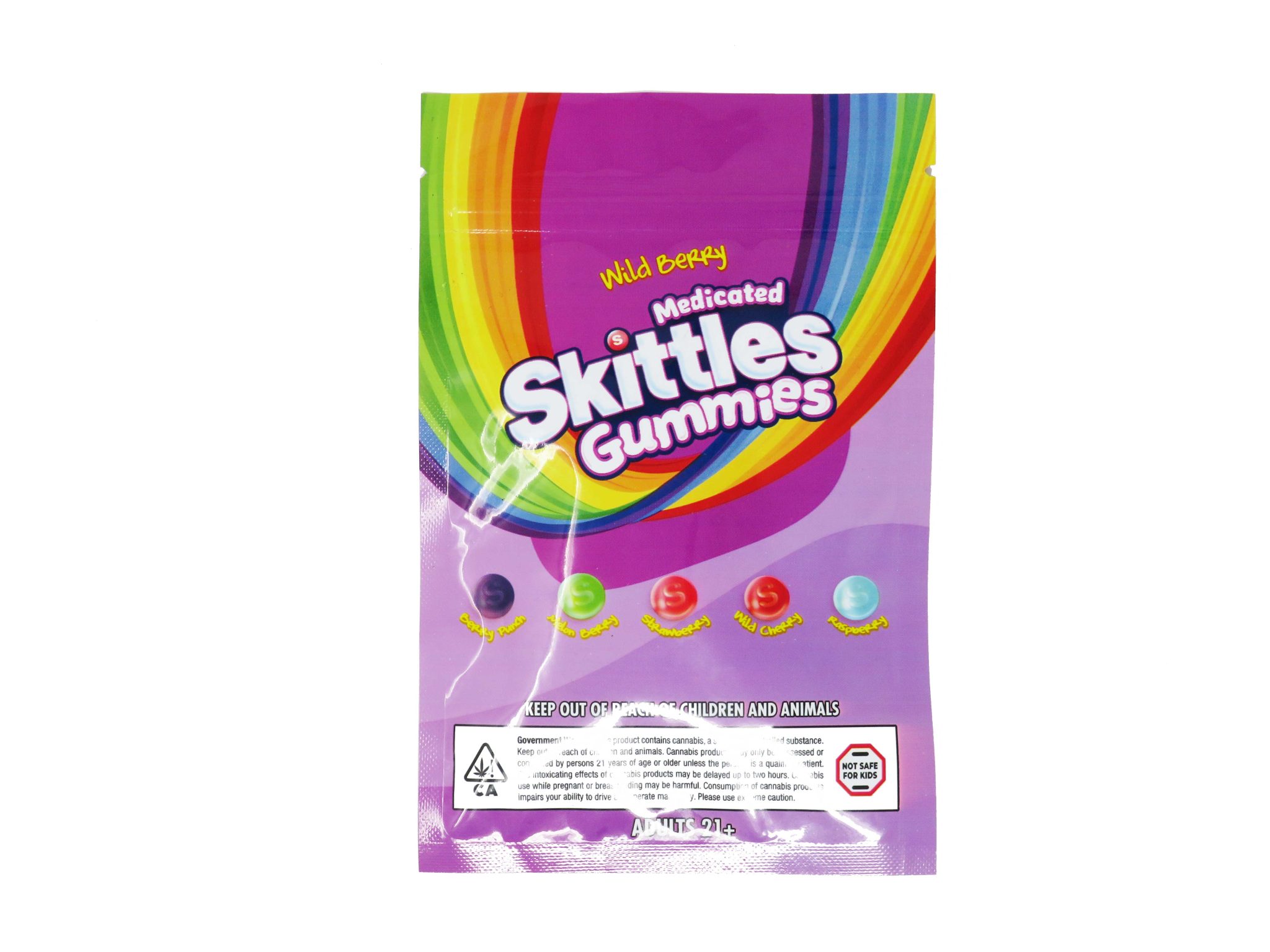 Weed THC Wild Berry Skittles Happy Tree Buds Shop Edibles Online