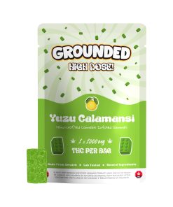 Grounded High Dose Bricks – Yuzu Calamansi 1000mg Gummy