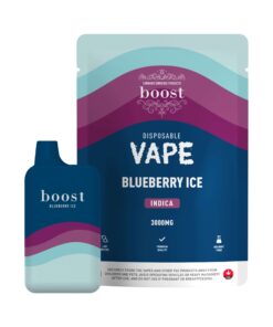 Boost Disposable THC Vape Cartridges – Blueberry Ice 3g