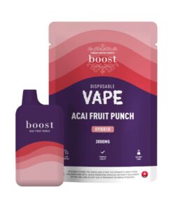 Boost Disposable THC Vape Cartridges – Acai Fruit Punch 3g