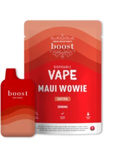 Boost Disposable THC Vape Cartridges – Maui Wowie 3g