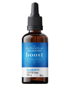 Boost Balanced 1:1 Tincture – 900mg Natural