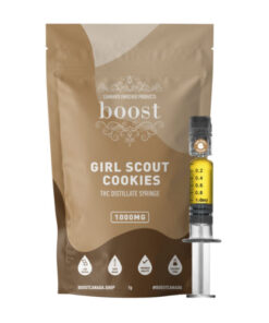 THC Distillate Glass Syringe – Girl Scout Cookies 1000mg