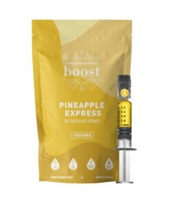 THC Distillate Glass Syringe – Pineapple Express 1000mg